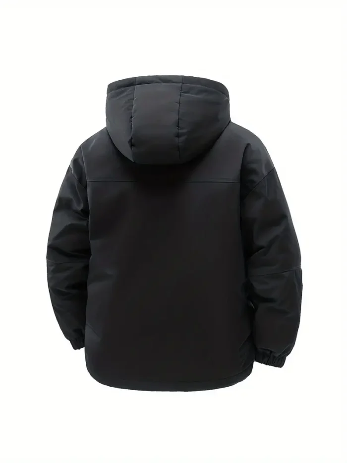 Men's Winter Parka - Stylish Loose-Fit Thick Insulated Jacket - Image 2