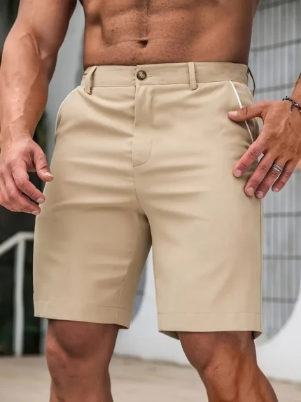 Men's Casual Shorts for Outdoor Sports (Khaki)