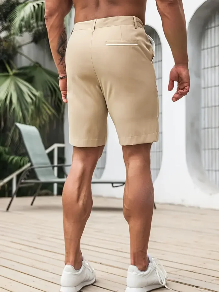 Men's Casual Shorts for Outdoor Sports (Khaki) - Image 2