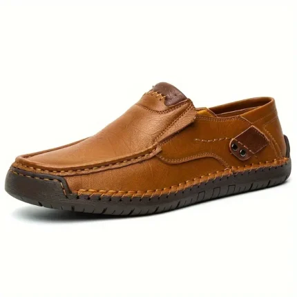 Men'S Casual Loafers - Light Brown