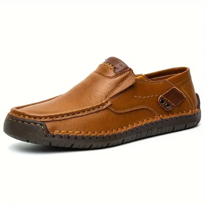 Men'S Casual Loafers - Light Brown