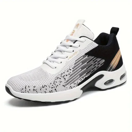 Men's Non-Slip Wear-Resistant Sports Sneakers - Black